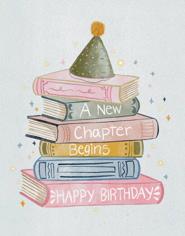 A New Chapter Begins Card