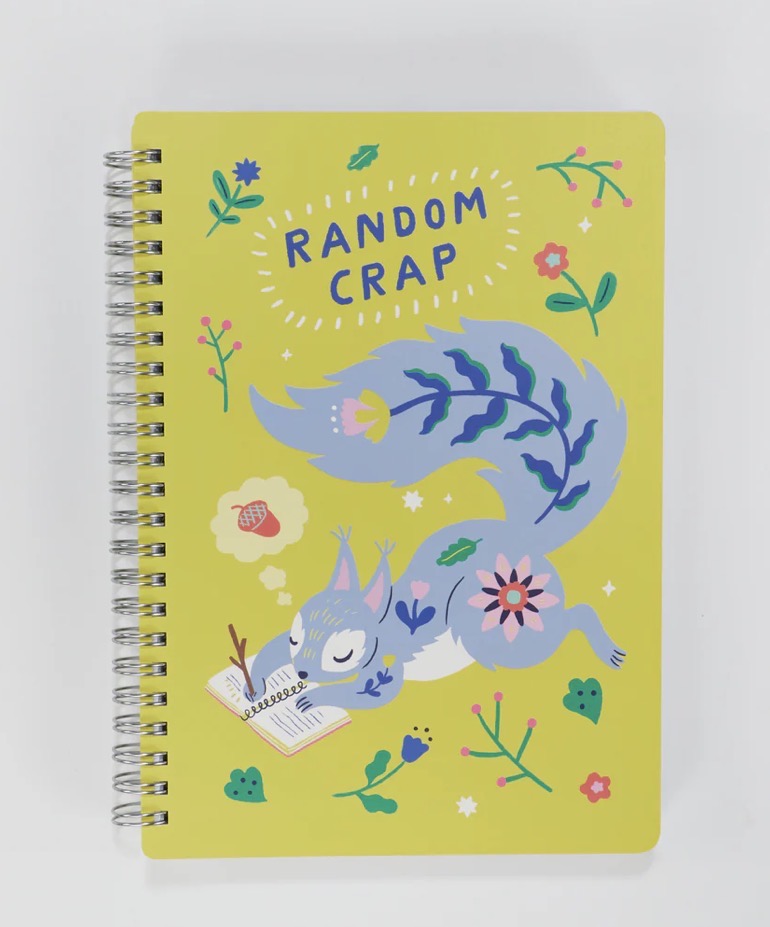 Random Crap Spiral Notebook