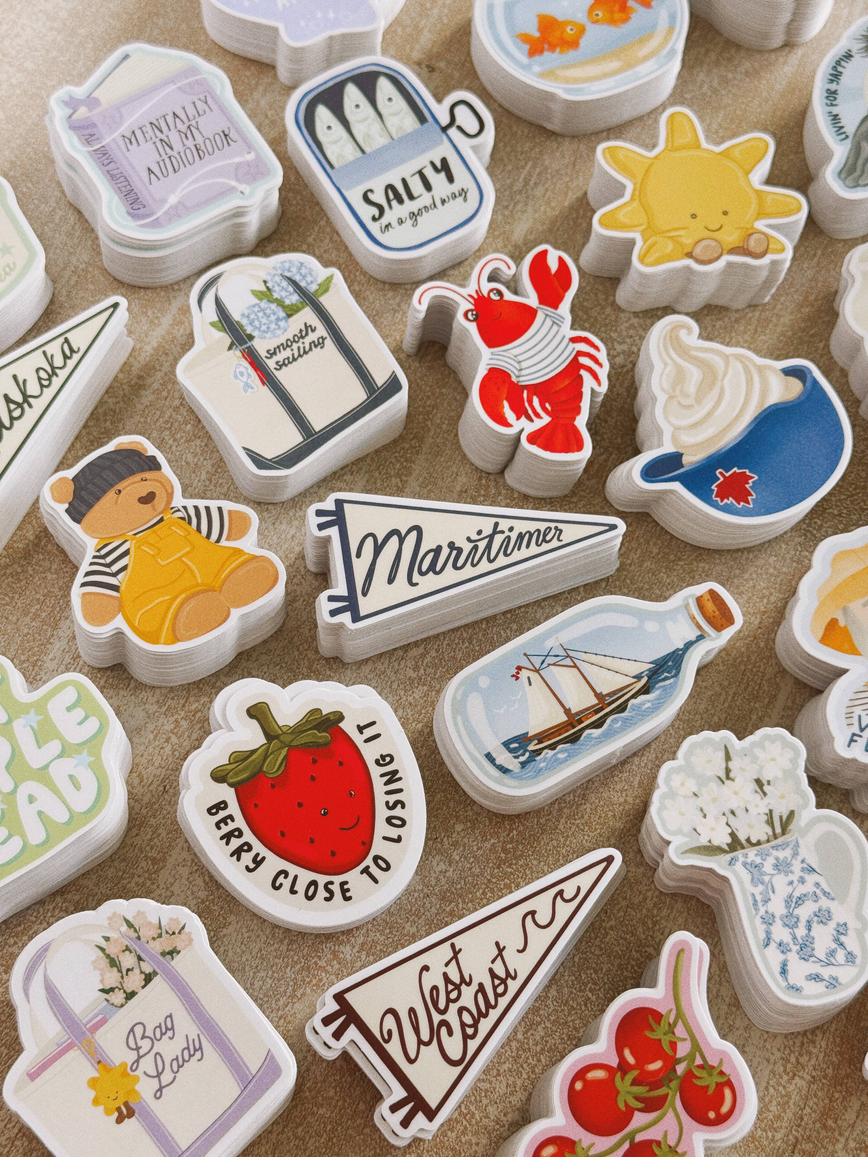 Maritimer - Nautical Pennant Vinyl Sticker