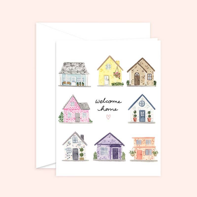 Welcome Home Cottages New House Card