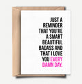 Every Damn Day - Card