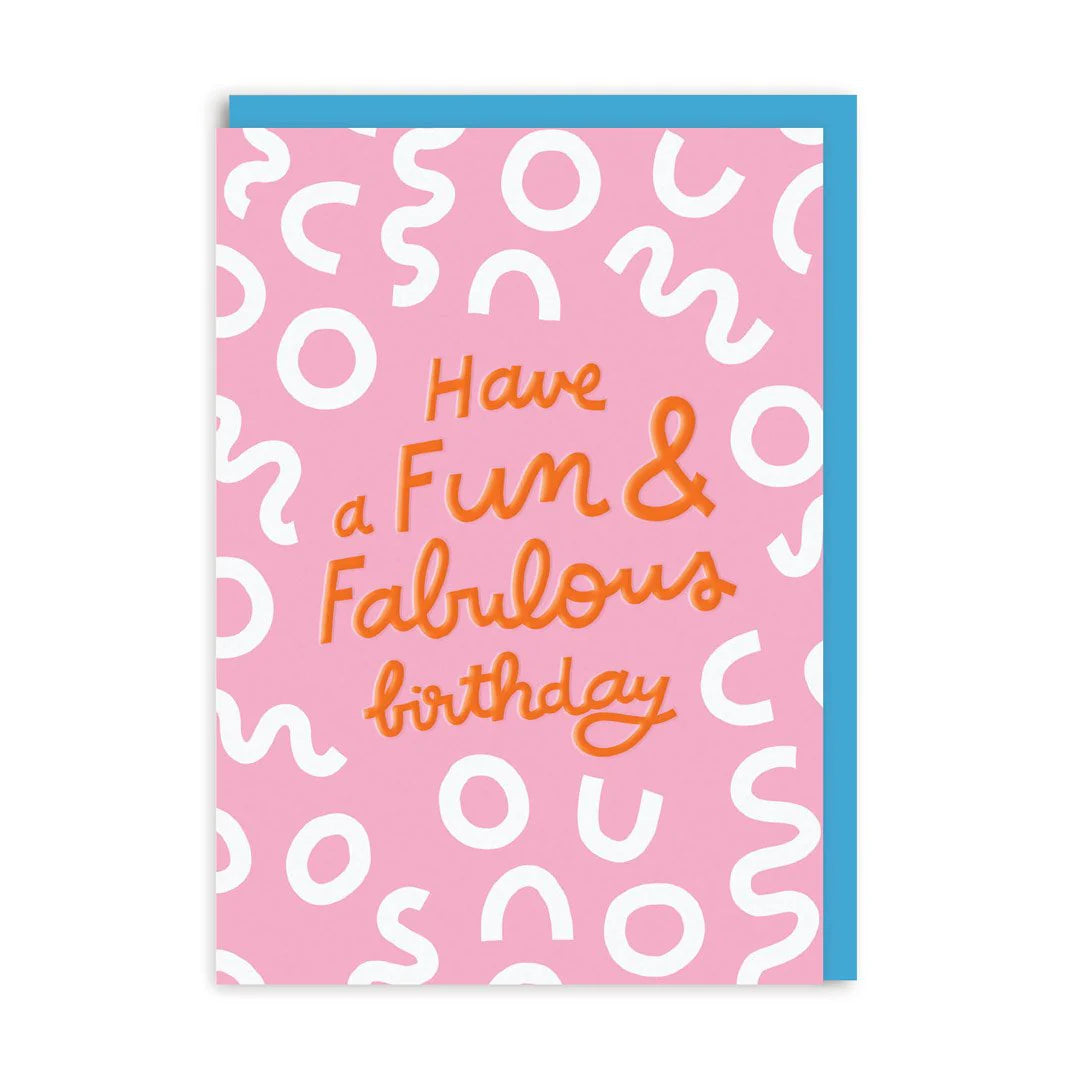 Fun & Fabulous Birthday Card