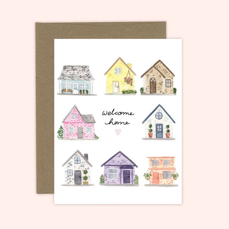 Welcome Home Cottages New House Card