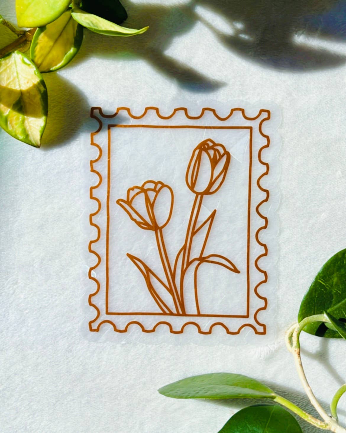 Tulips Suncatcher | Window Cling | Rainbow Maker Sticker