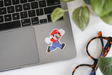Super Retro Mario Vinyl Sticker