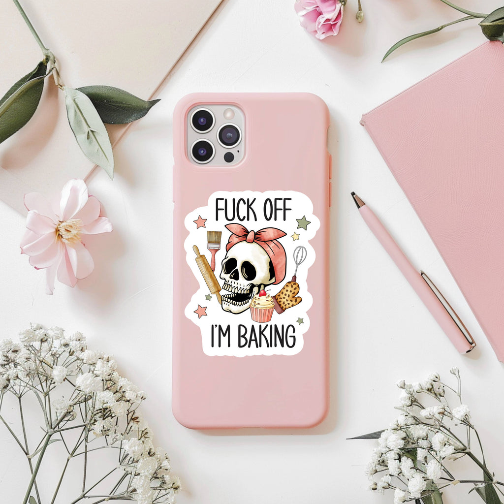 Easily Distracted by Books Goose Sticker, Cute Bookish Merch: Loose