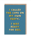 Ready For Bed Card