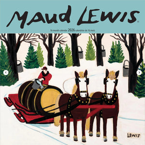 2026 Wall Calendar - Maud Lewis