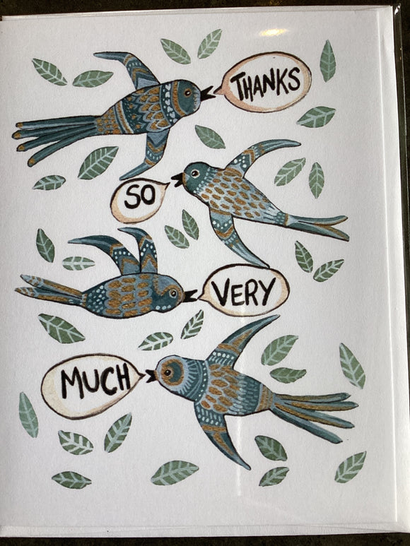 Thanks So Very Much - Sarah Duggan Card