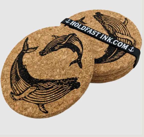 Humpback Whale Pair Coasters