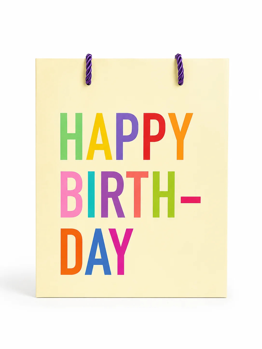 Happy Birthday Gift Bag Sprinkles