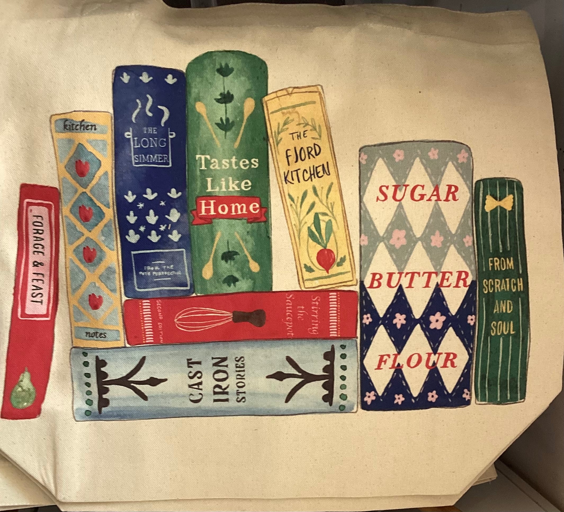 Bag Tote Cookbooks