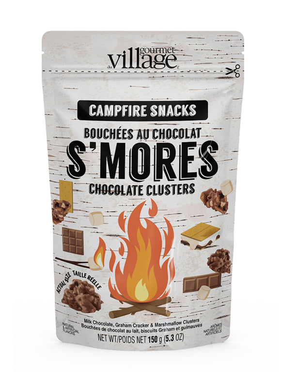 Campfire s’mores clusters pouch
