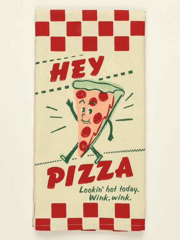 Hey Pizza Dish Towel