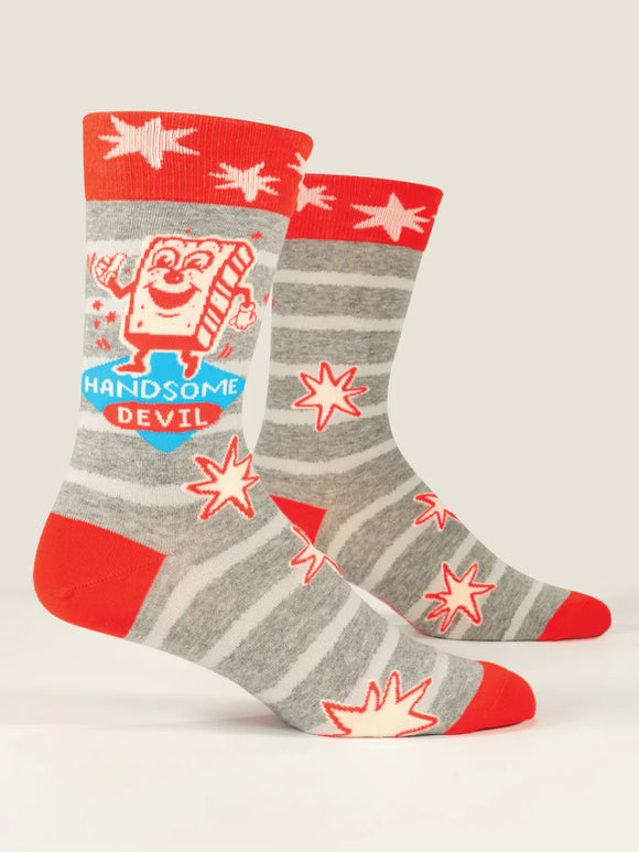 Handsome Devil Men’s Crew Socks