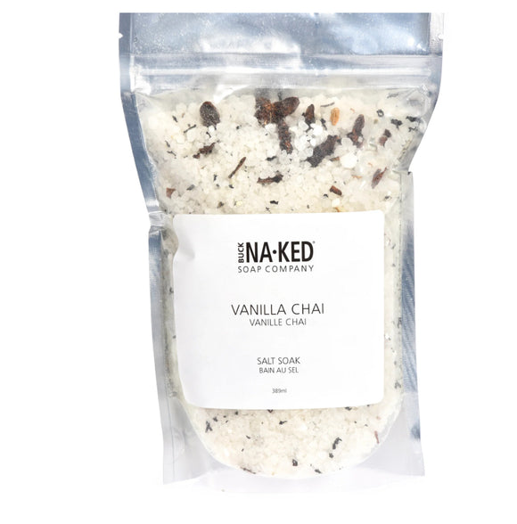 Buck Naked Vanilla Chai Salt Soak