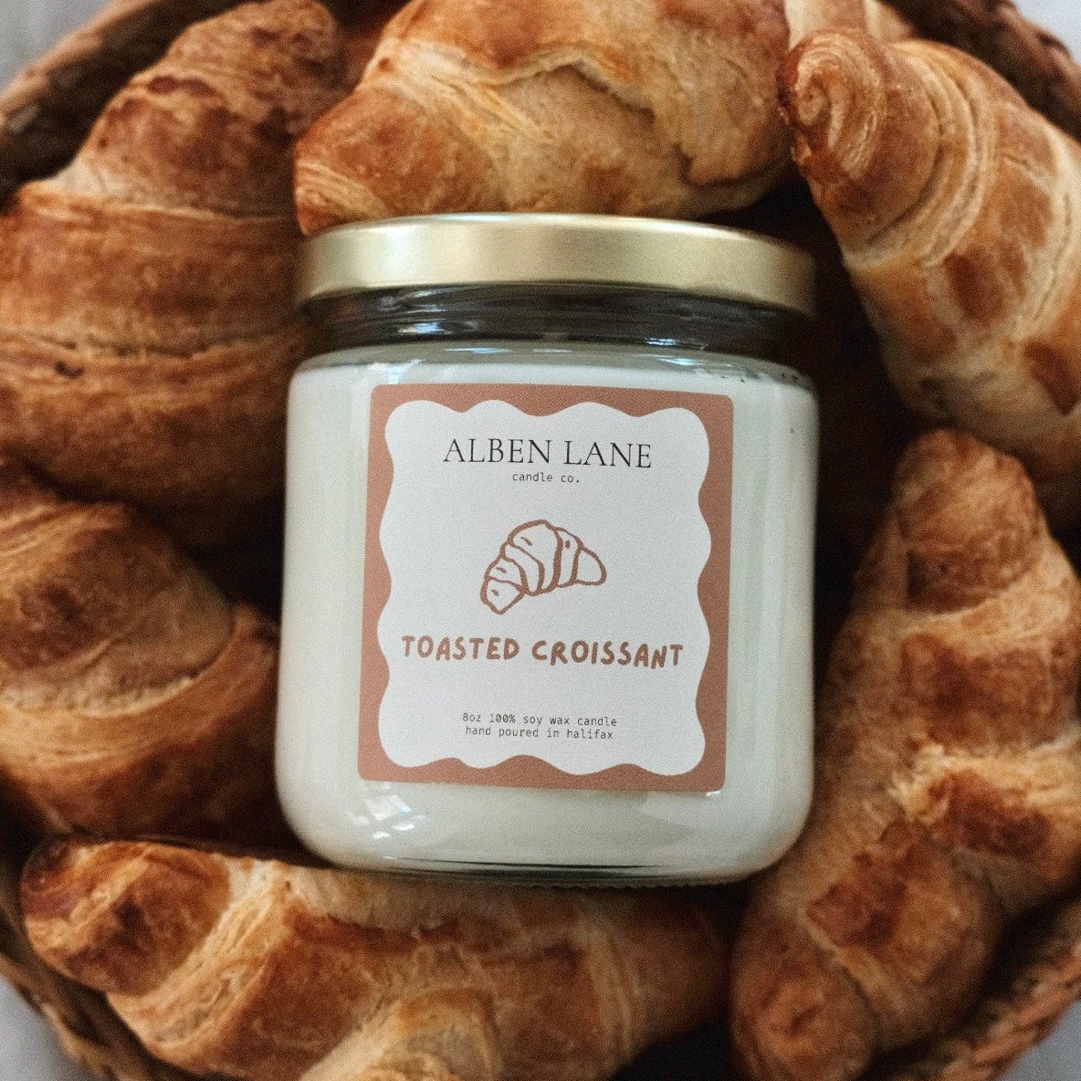 Toasted Croissant Alben Lane Candle