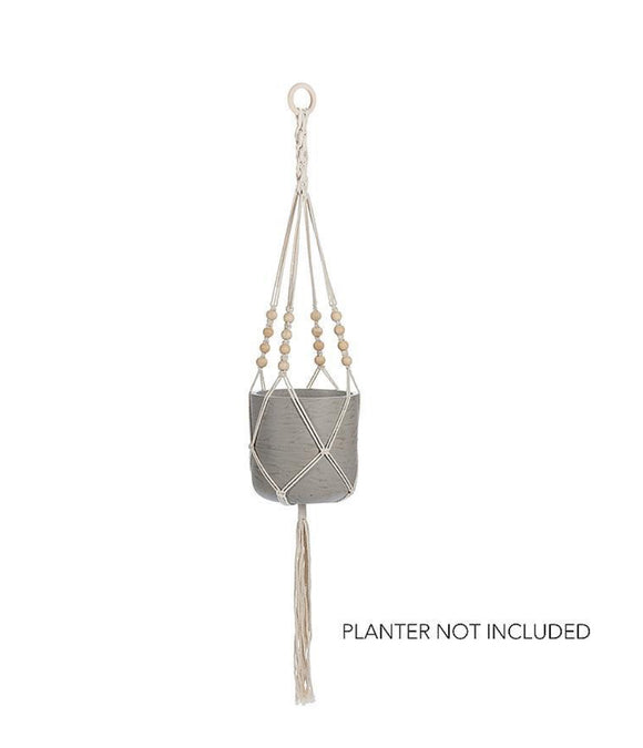 Macrame Plant Hanger With Tail