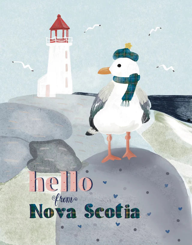 Hello From Nova Scotia Card