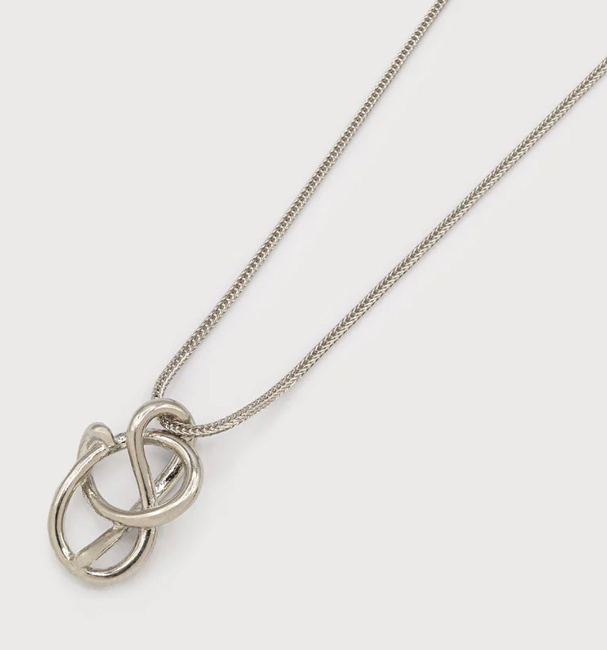 Intertwined Rings Pendant 1810-Silver