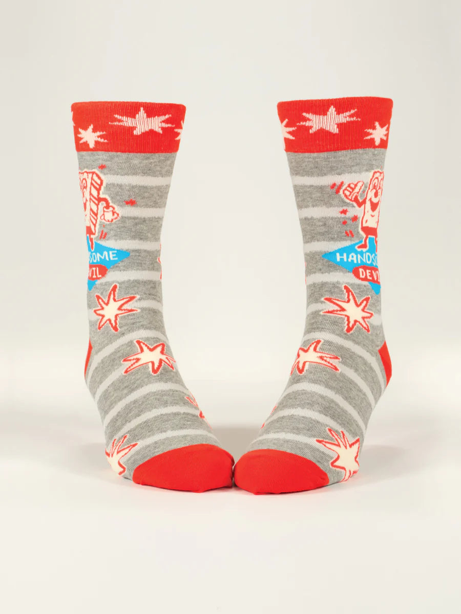 Handsome Devil Men’s Crew Socks