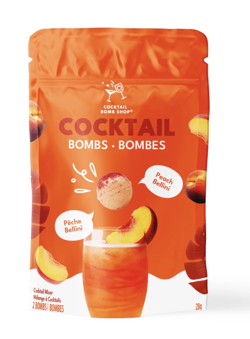 Peach Bellini - Cocktail Bombs 2 Pack