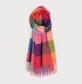 Plaid Pattern Scarf - 6162 FUS