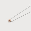 Little Textured Metal Ball On Delicate Chain-1609 MXR