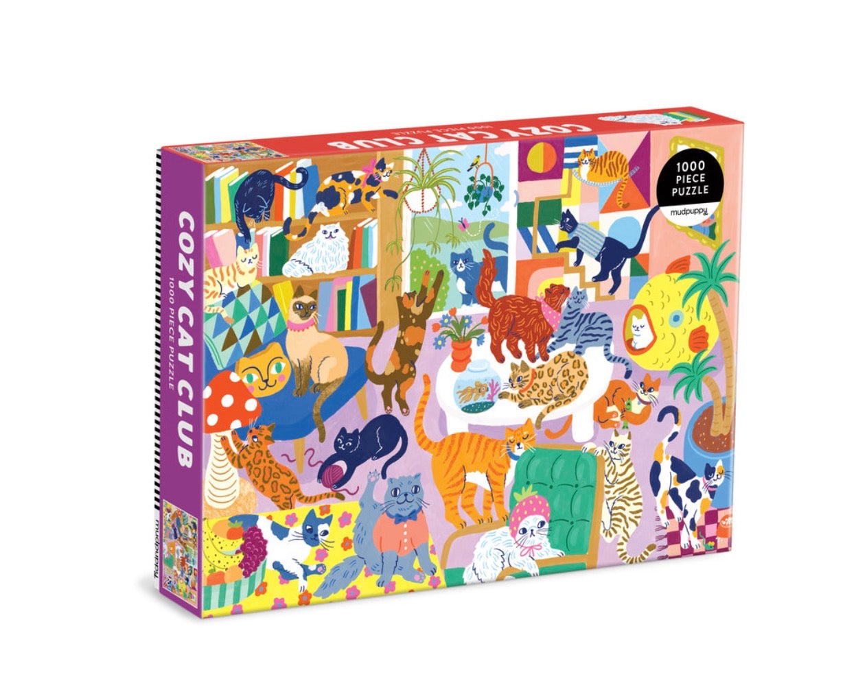 Cozy Cat Club Puzzle