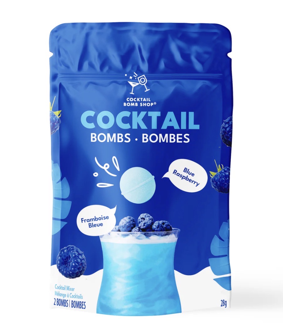 Blue Raspberry- Cocktail Bombs 2 Pack