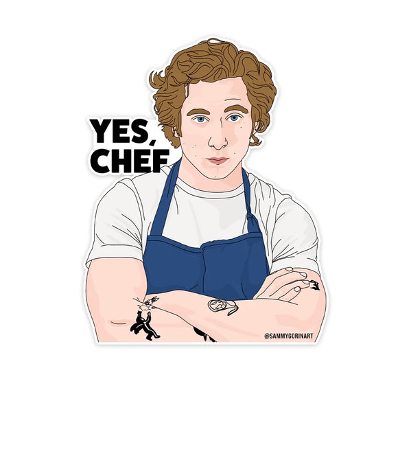 Yes, Chef sticker
