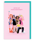 Spice Girls Birthday Card