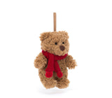 Bartholomew Bear Ornament - Bow