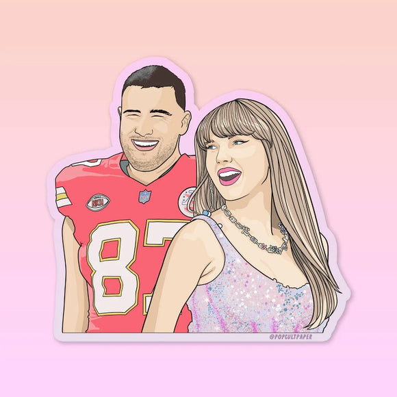 Taylor Swift and Travis Sticker