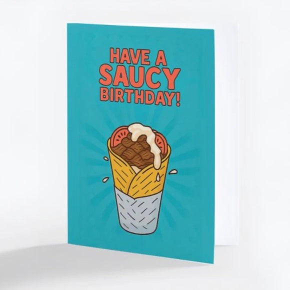 Have A Saucy Birthday - Card