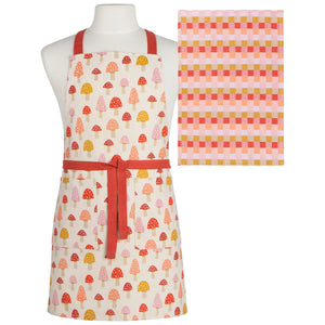 Tidy Chef Toadstool Apron and Dishtowel set