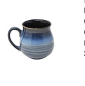 Blue Flared Ceramic Mug