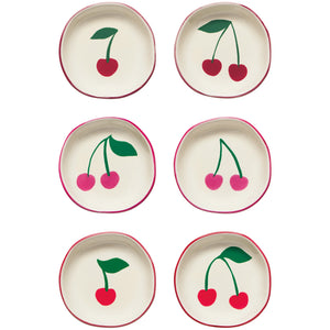 Very Cherry Pinch Bowls Set of 6 Assorted - Danica Jubilee