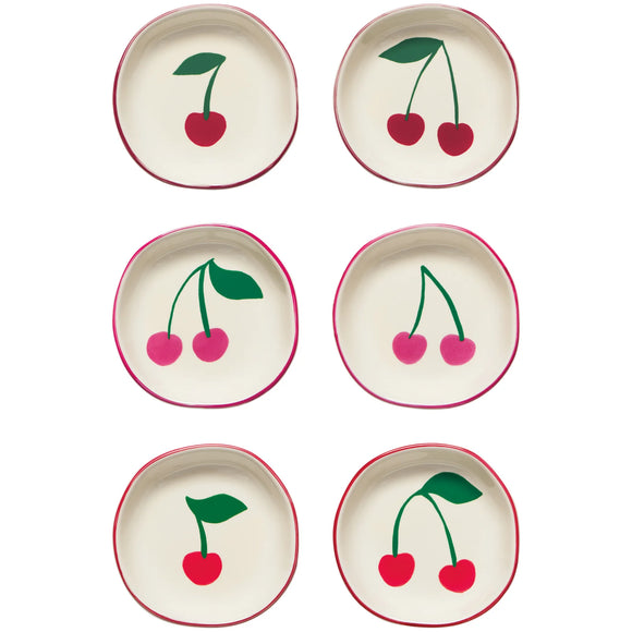 Very Cherry Pinch Bowls Set of 6 Assorted - Danica Jubilee
