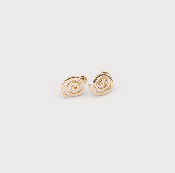 SWIRLED EARRINGS 2721-GLD