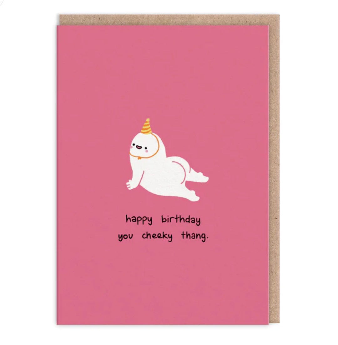 Cheeky Thing Birthday Card