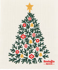 Festive Fir Christmas Tree Swedish Cloth