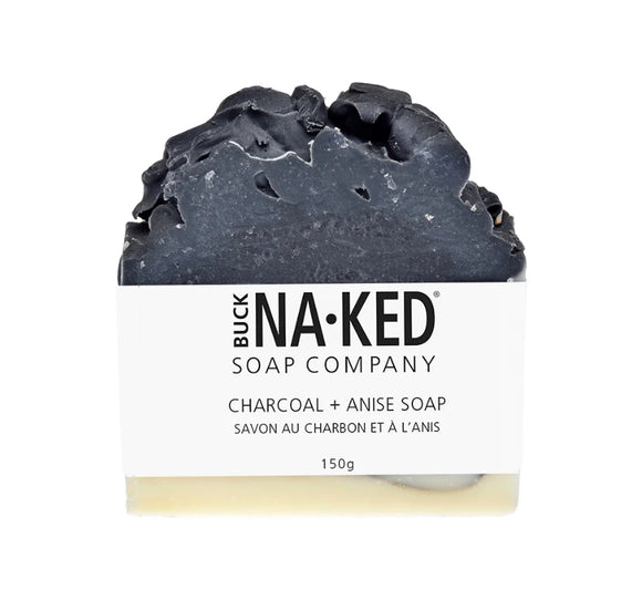 Charcoal + Anise Bar Soap Buck Naked