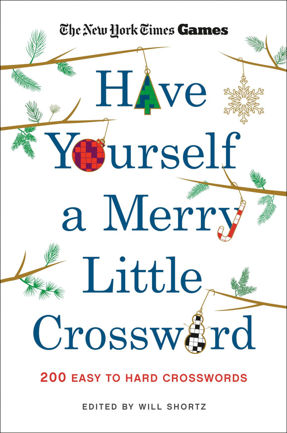 Have yourself a merry little crossword puzzle book
