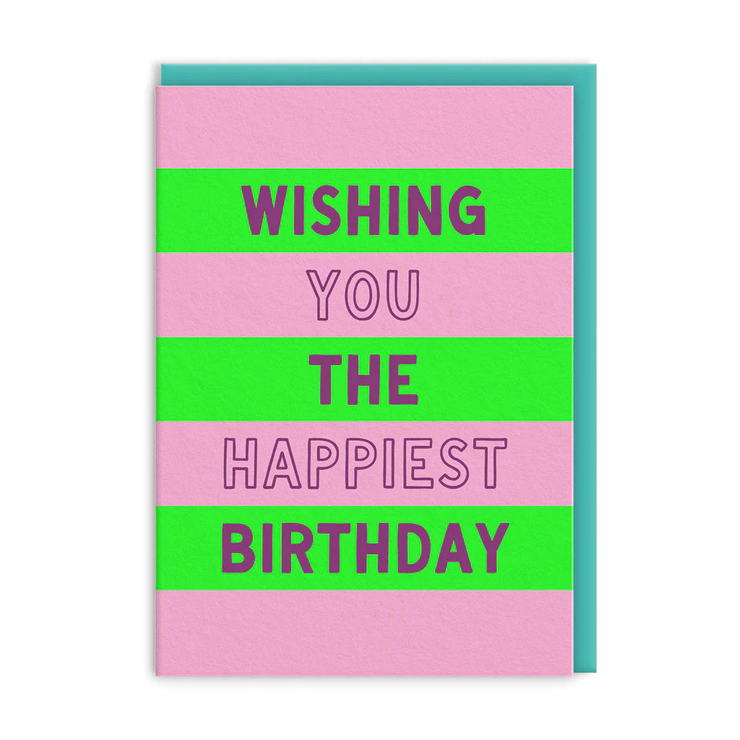 Wishing You The Happiest Birthday Card