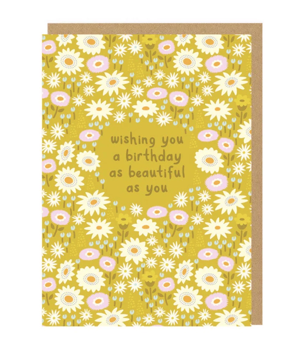 Beautiful As You Birthday Card
