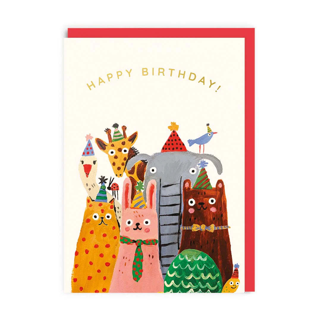 Animals Birthday Card