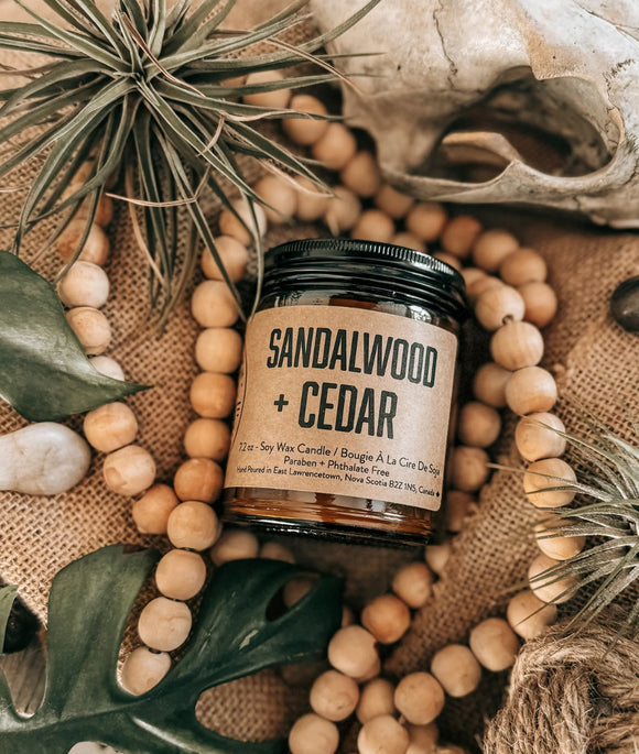 Sandalwood + Cedar - Candle