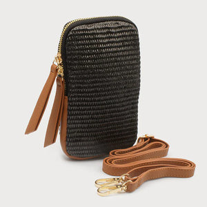 Raffia Caracol Bag 7115 BLK