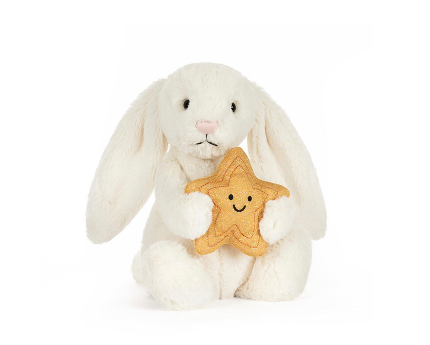 Cream Bunny With Star